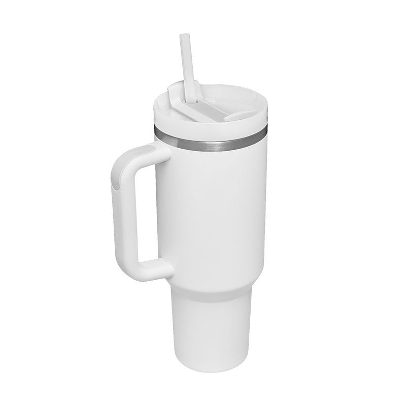 Halloween Thermal Mug 40oz Straw Coffee Insulation Cup With Handle