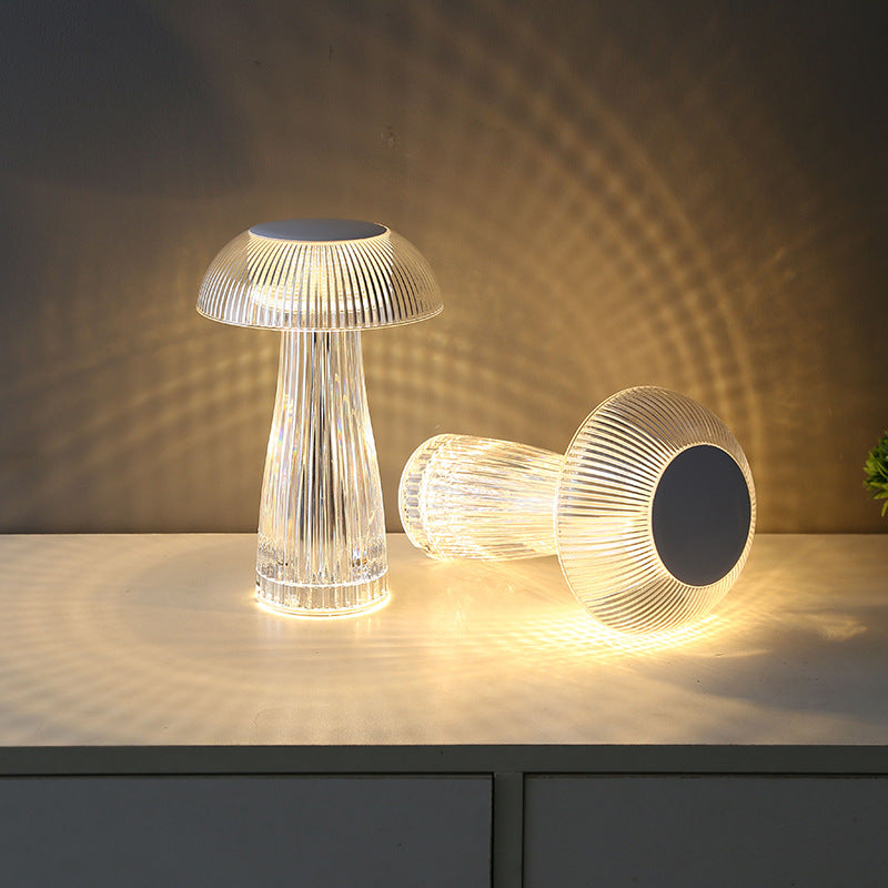 Crystal Table Lamp Light Touch